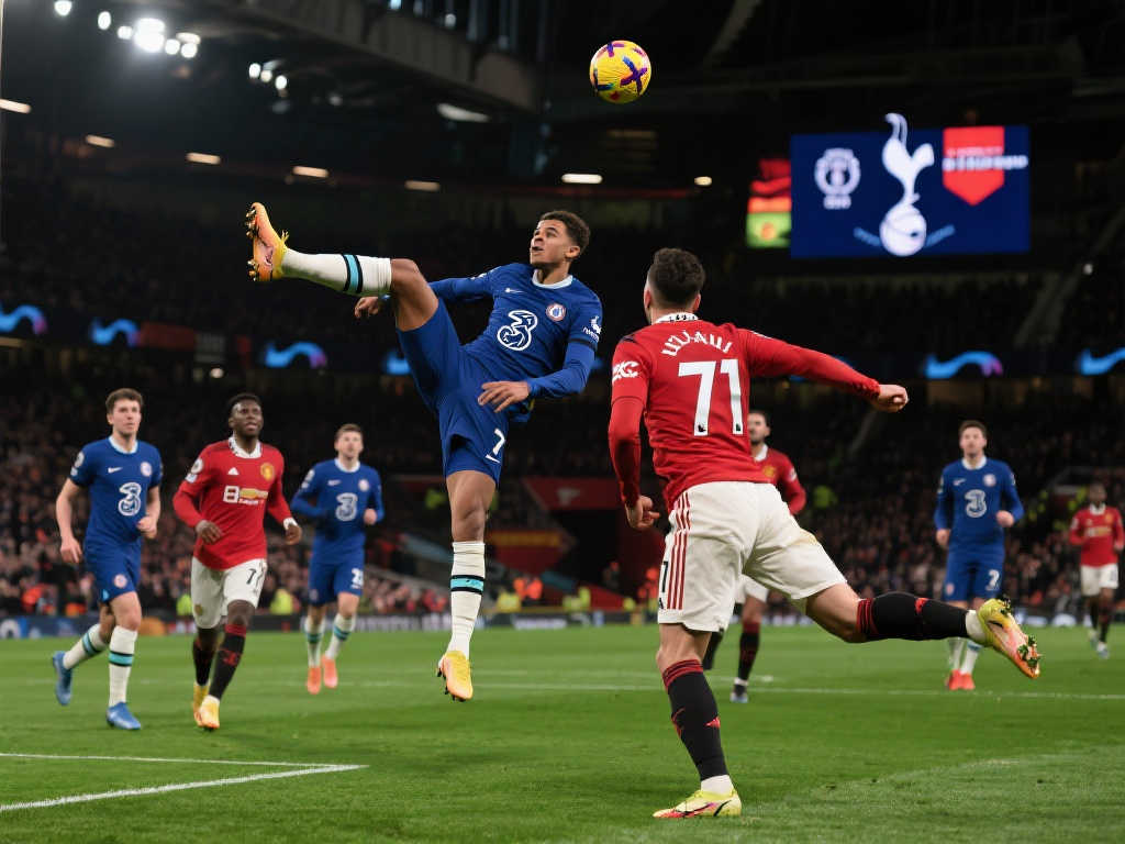 足坛狂欢夜！芒特惊艳吊射，曼联7：1大胜热刺挺进决赛，圆神直指切尔西挑战